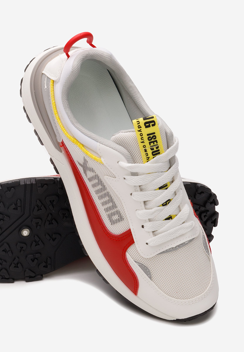 Białe sneakersy męskie Damon