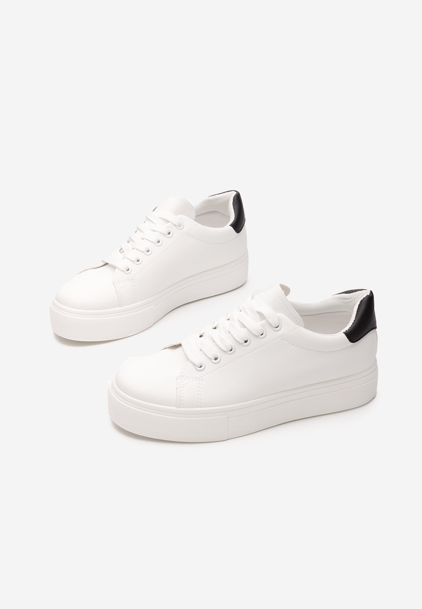 Białe sneakersy damskie Arriba