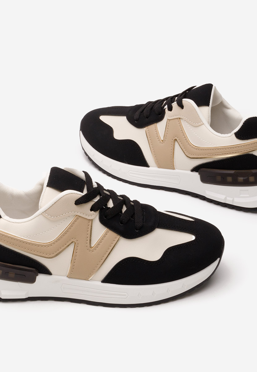 Czarne sneakersy damskie Joselina