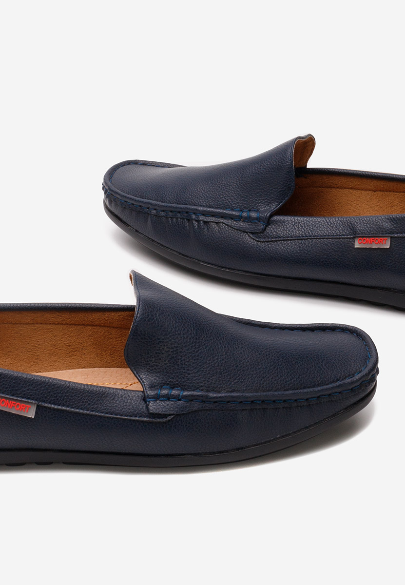 Granatowe mokasyny męskie Cornelius V2