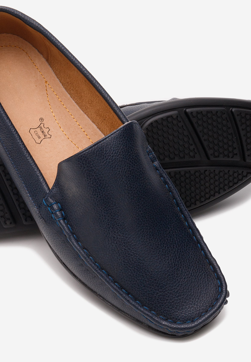 Granatowe mokasyny męskie Cornelius V2