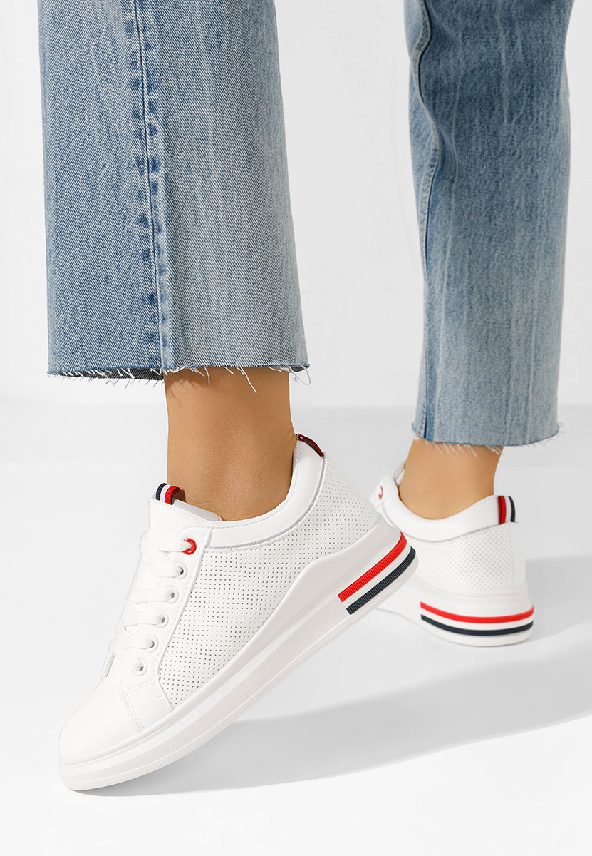 Białe sneakersy damskie Coretta
