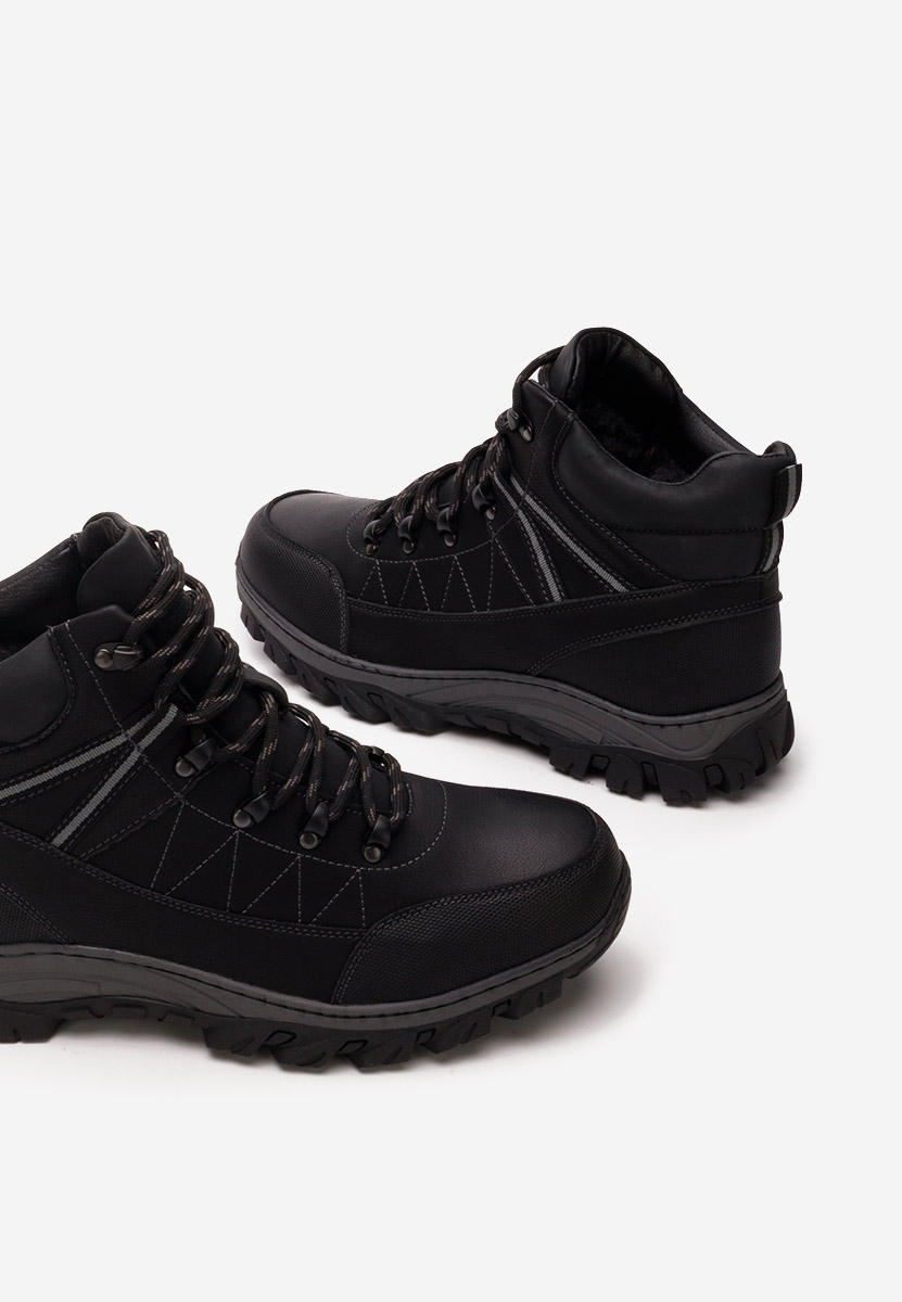 Czarne botki męskie Franklin