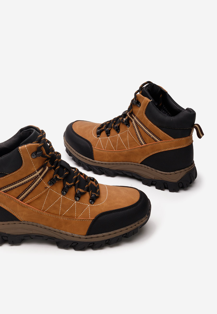 Camelowe botki męskie Franklin