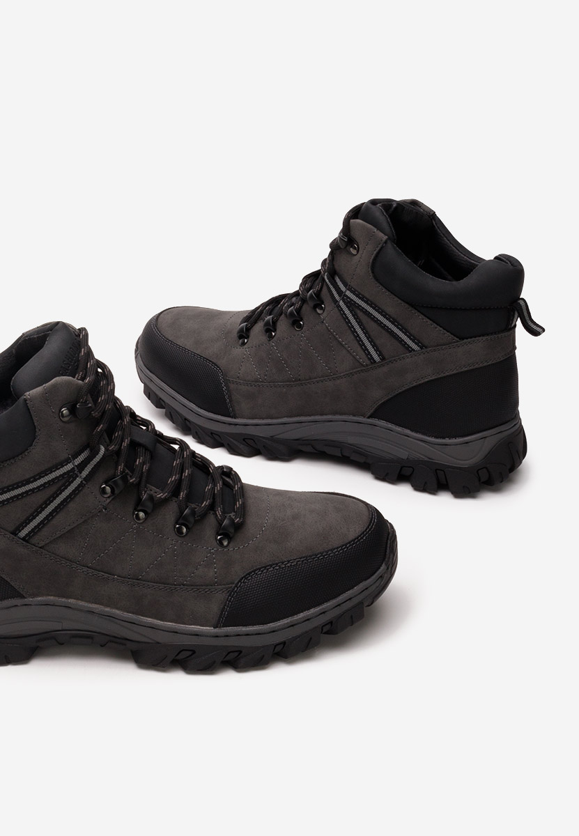 Szare botki męskie Franklin