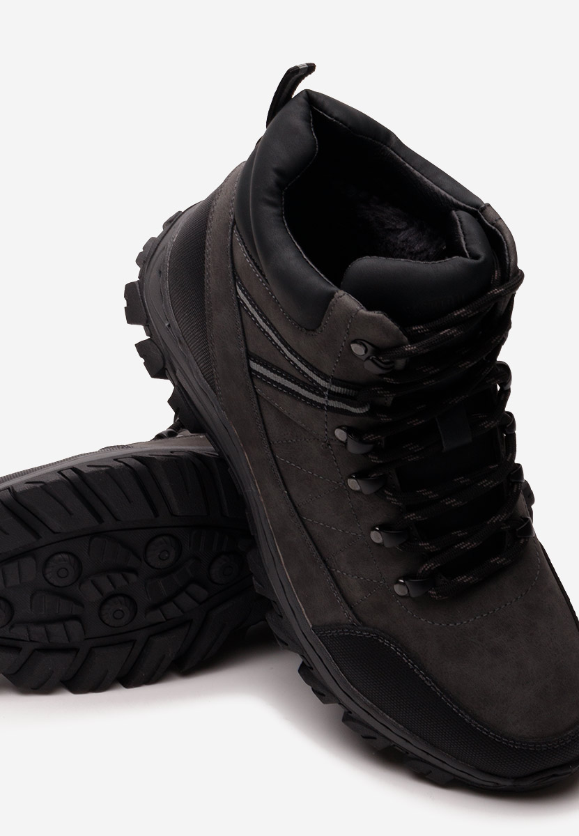 Szare botki męskie Franklin