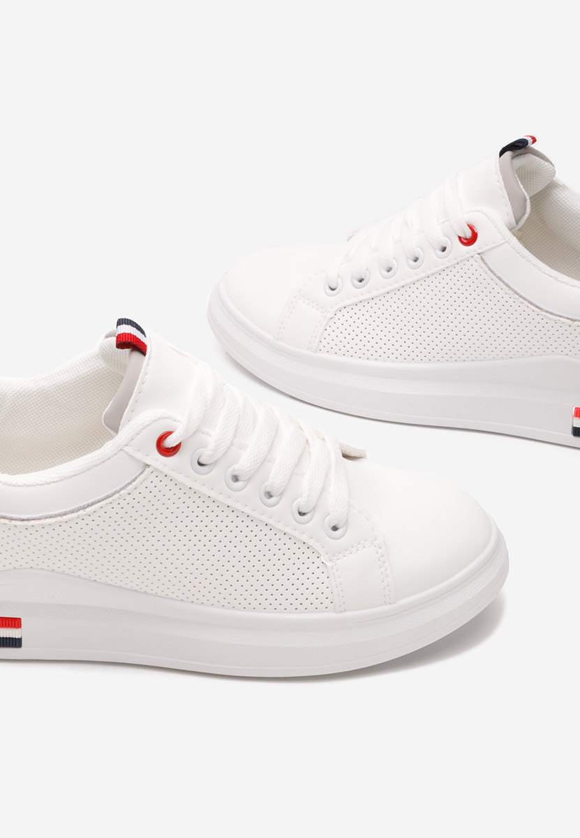 Białe sneakersy damskie Coretta