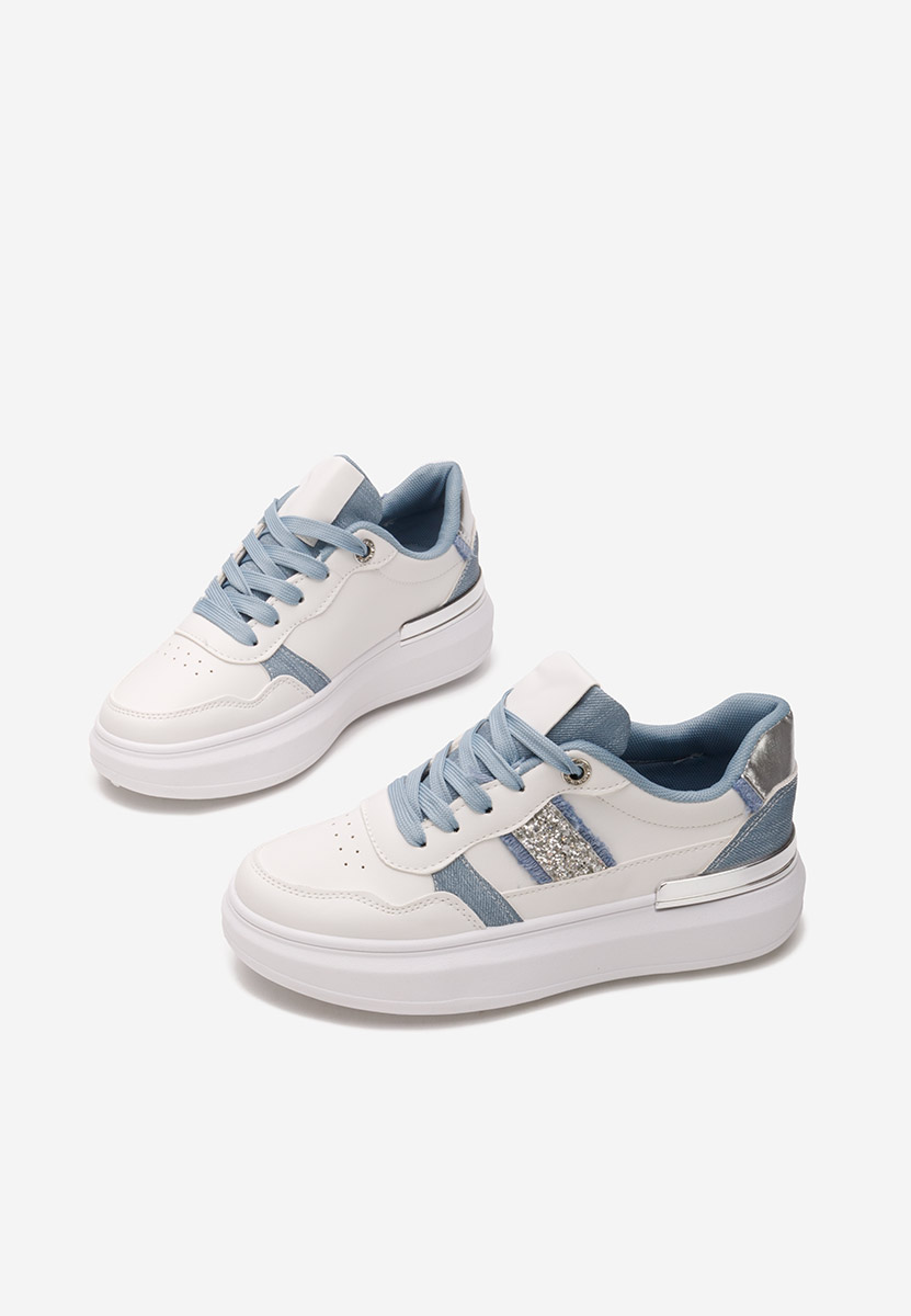 Białe sneakersy dla dzieci Onulko