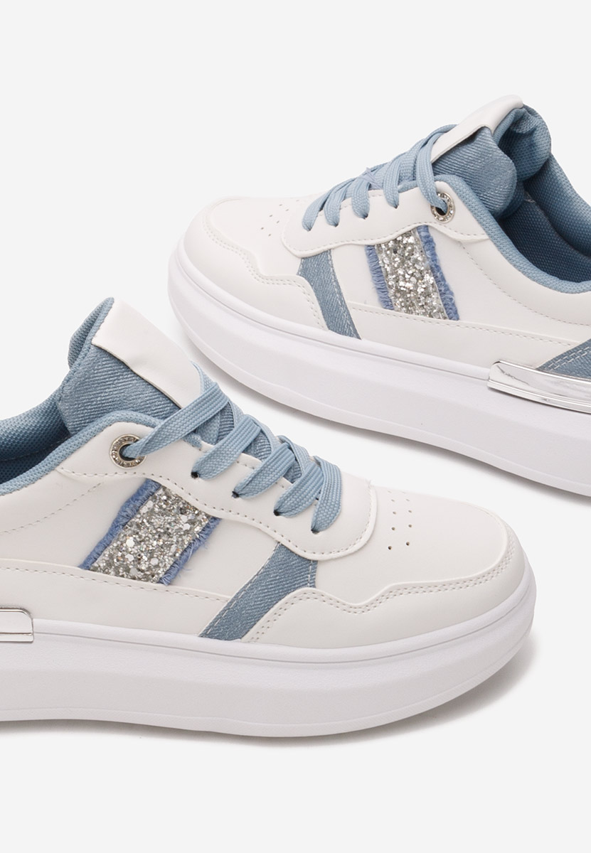 Białe sneakersy dla dzieci Onulko