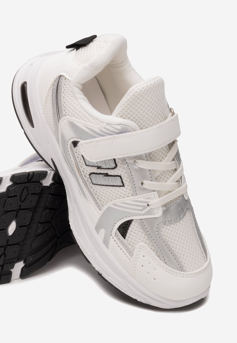Białe sneakersy dla dzieci Zippy