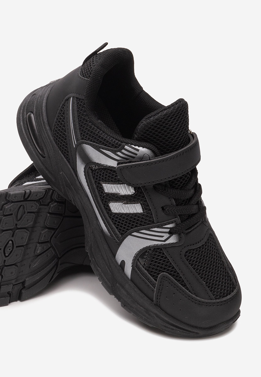 Czarne sneakersy chłopięce Zippy