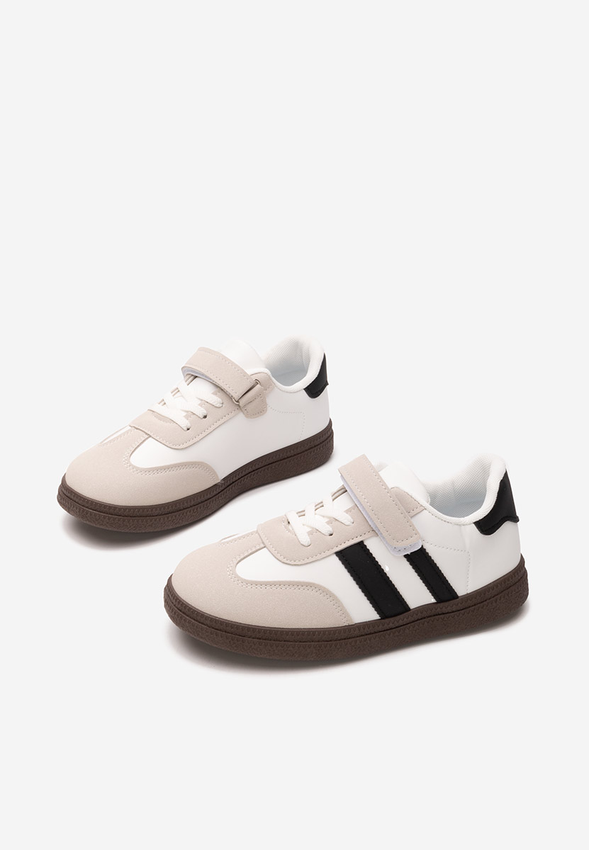 Białe sneakersy chłopięce Sloopy