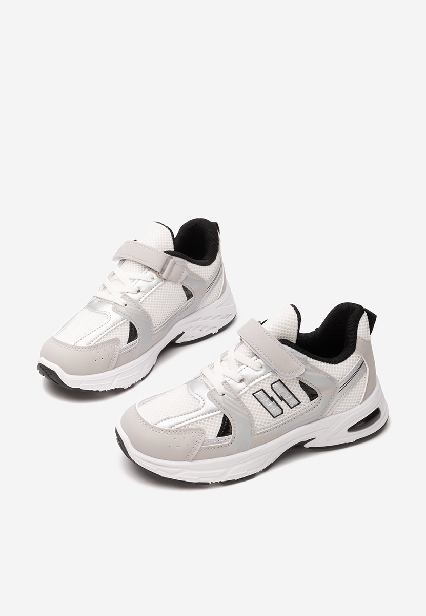 Szare sneakersy dla dzieci Zippy