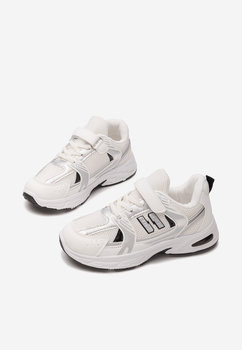 Białe sneakersy dla dzieci Zippy
