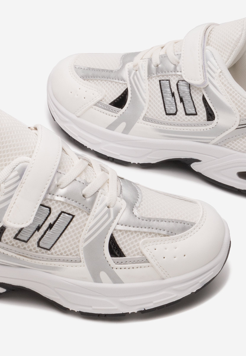 Białe sneakersy dla dzieci Zippy