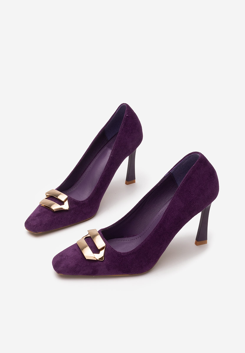 Fioletowe czółenka na szpilce Xeresa V2