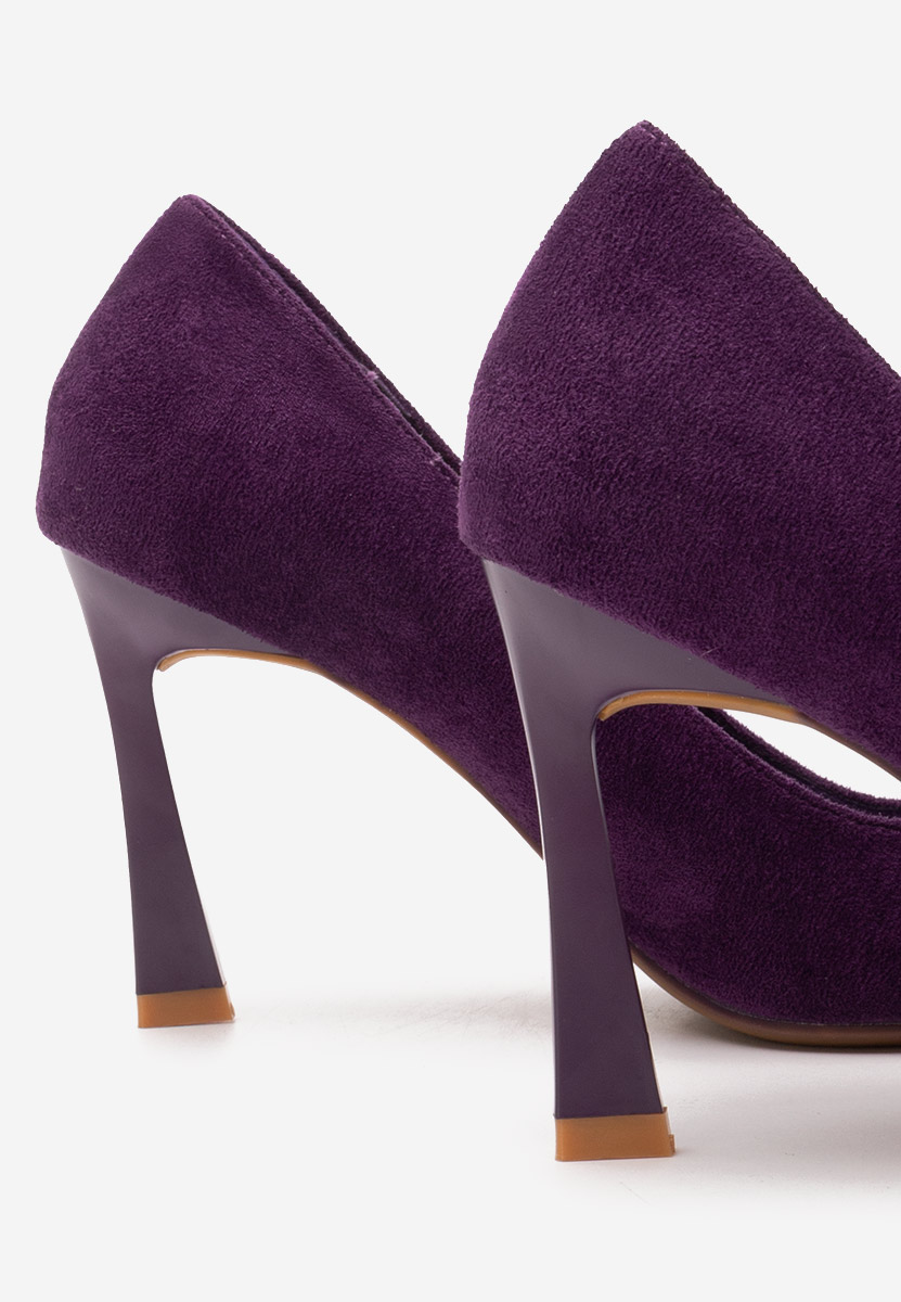 Fioletowe czółenka na szpilce Xeresa V2