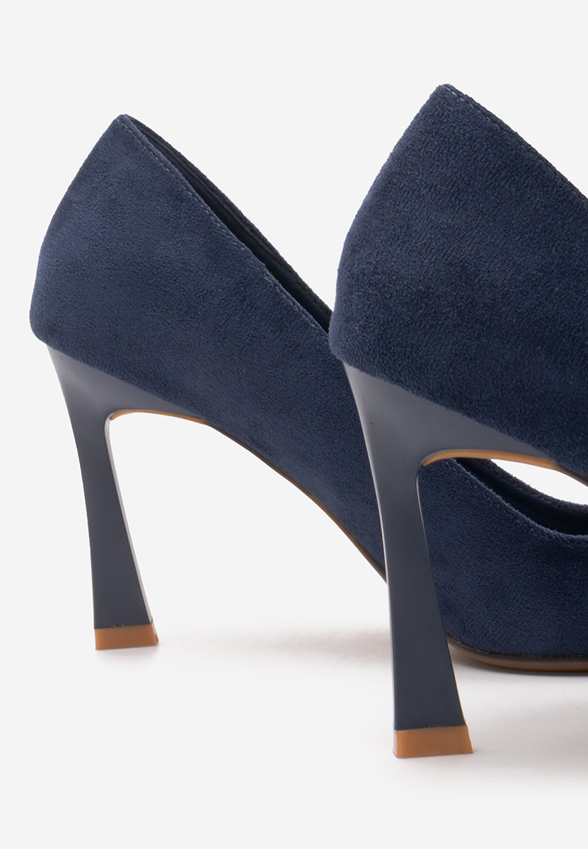 Niebieskie czółenka na szpilce Xeresa V2