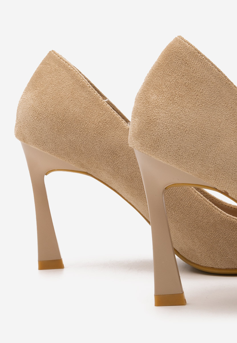 Beżowe czółenka na szpilce Xeresa V2
