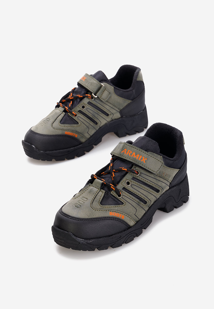 Zielone sneakersy chłopięce Campo