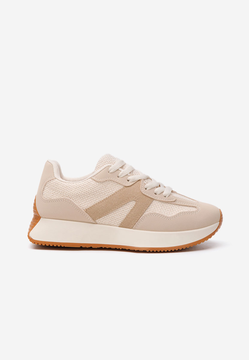 Khaki sneakersy damskie Genna