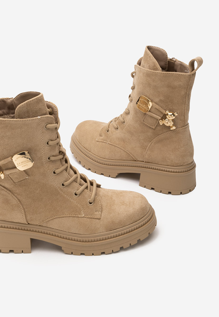 Khaki trapery damskie Harriett