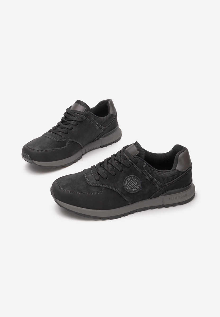 Czarne sneakersy męskie Joey