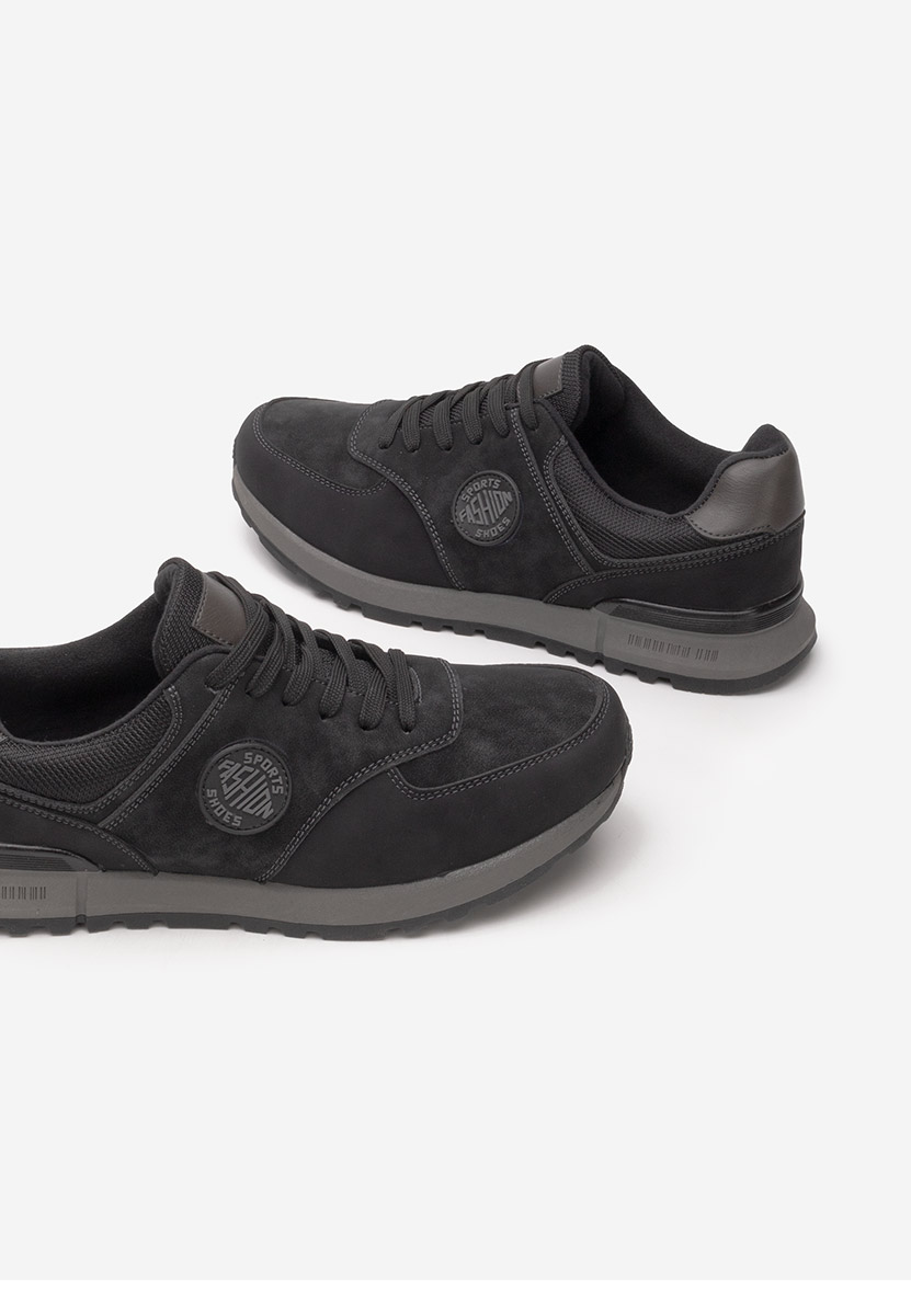 Czarne sneakersy męskie Joey