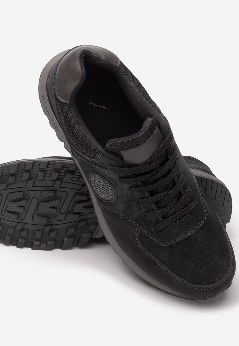 Czarne sneakersy męskie Joey
