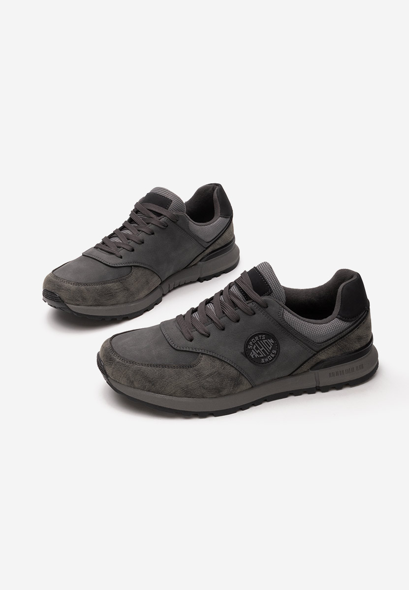Szare sneakersy męskie Joey