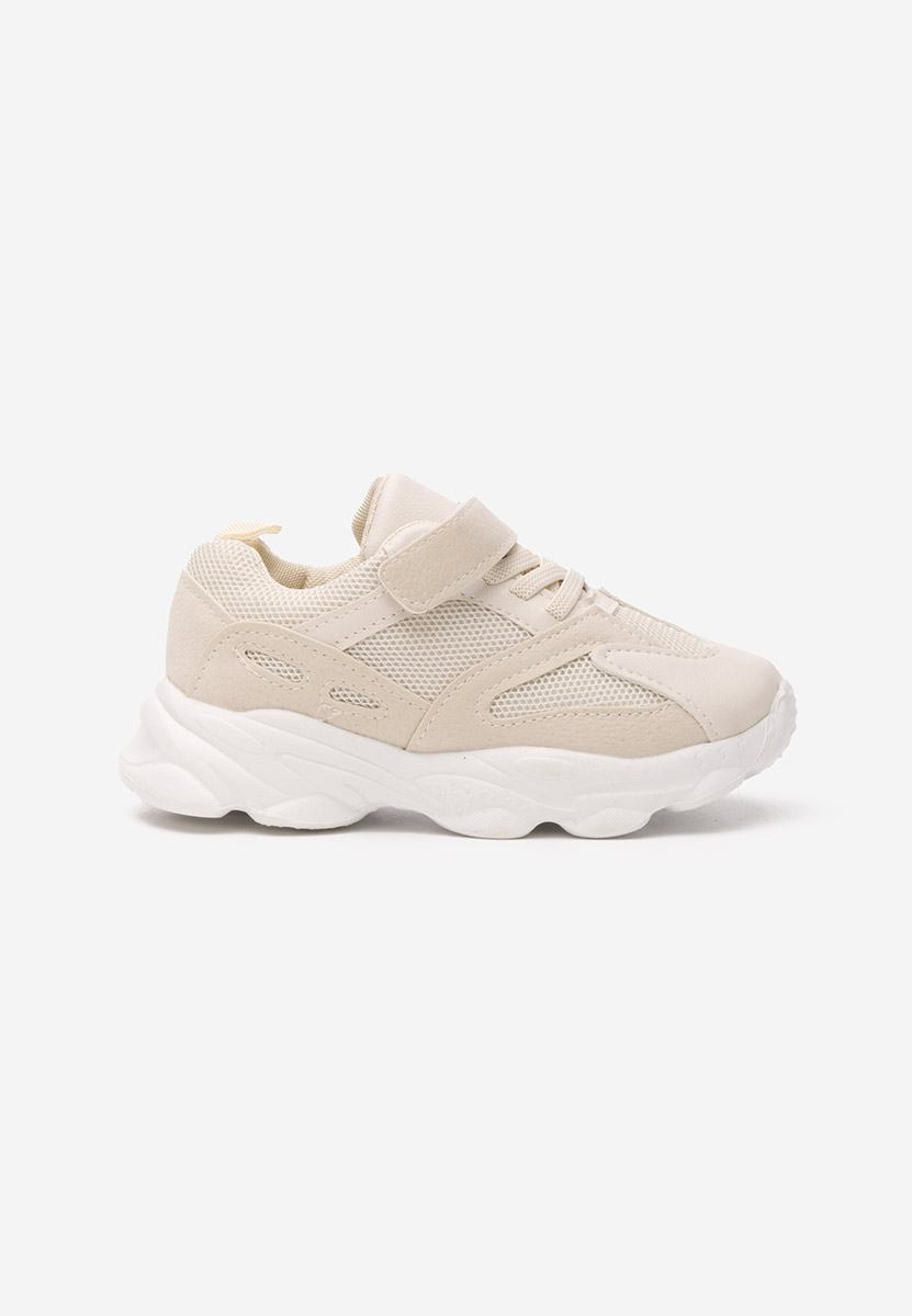 Beżowe adidasy dziecięce Sway