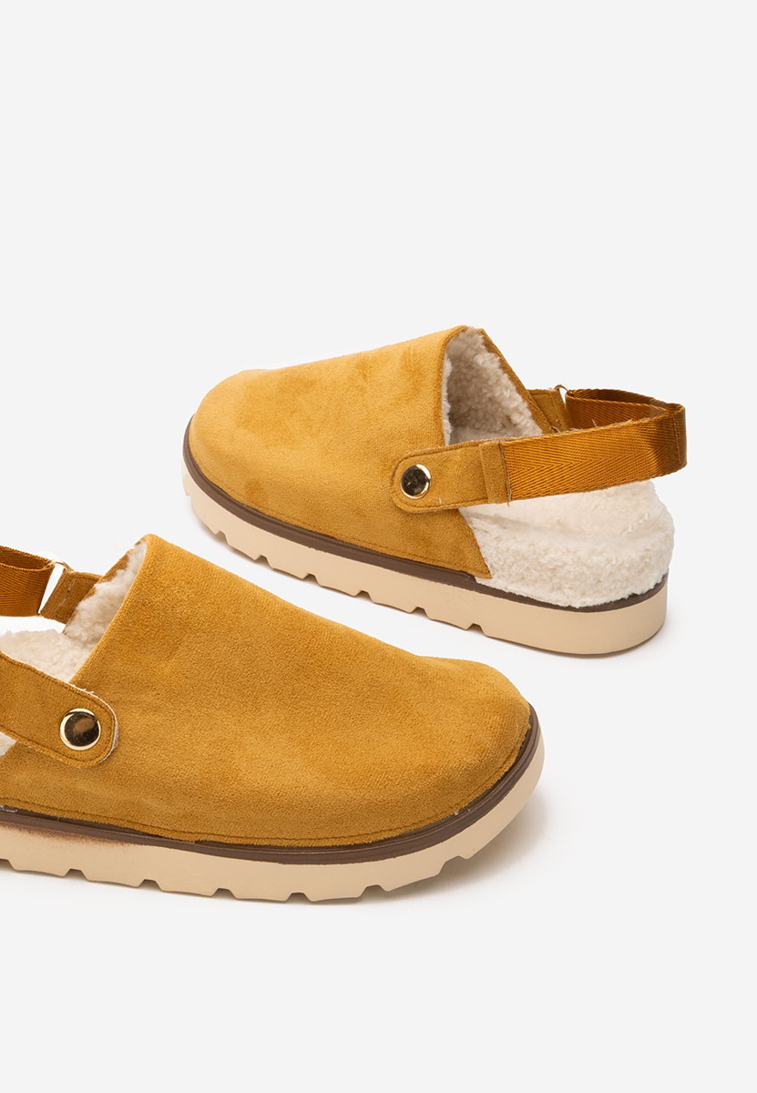 Camelowe drewniaki Tamra