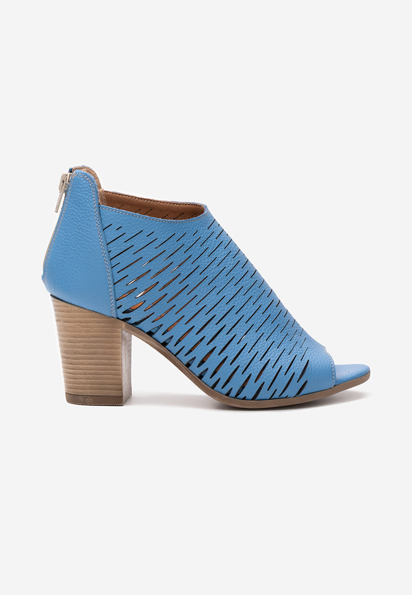 Niebieskie sandały na słupku Zarata