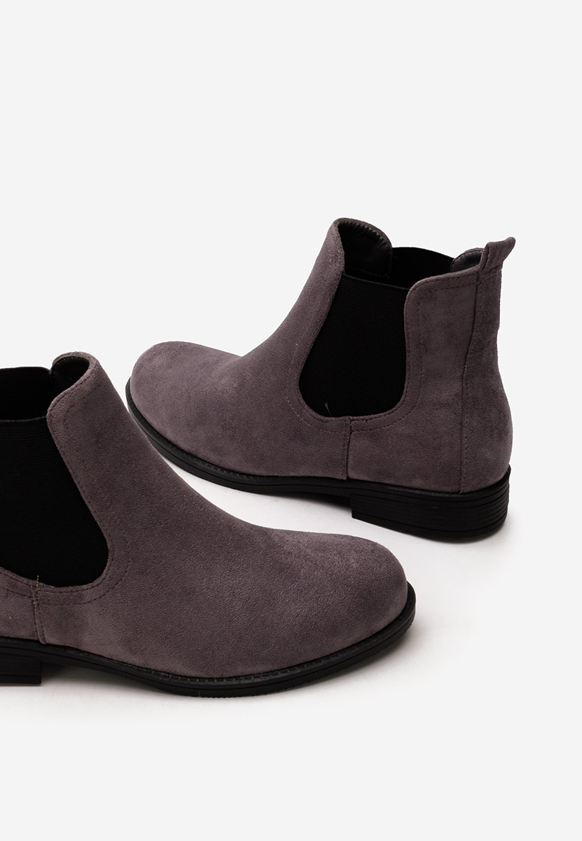 Szare botki chelsea Zelmira