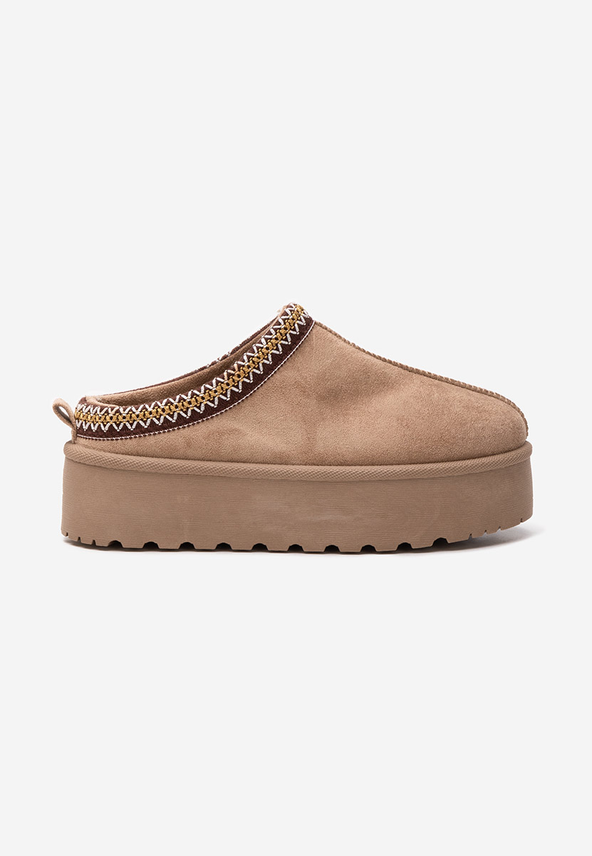 Khaki drewniaki Comfy