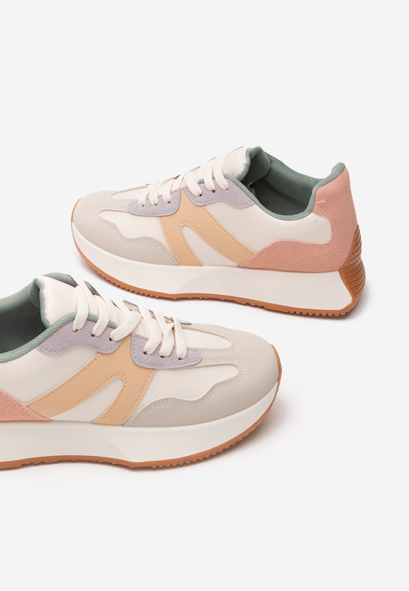 Wielokolorowy sneakersy damskie Genna