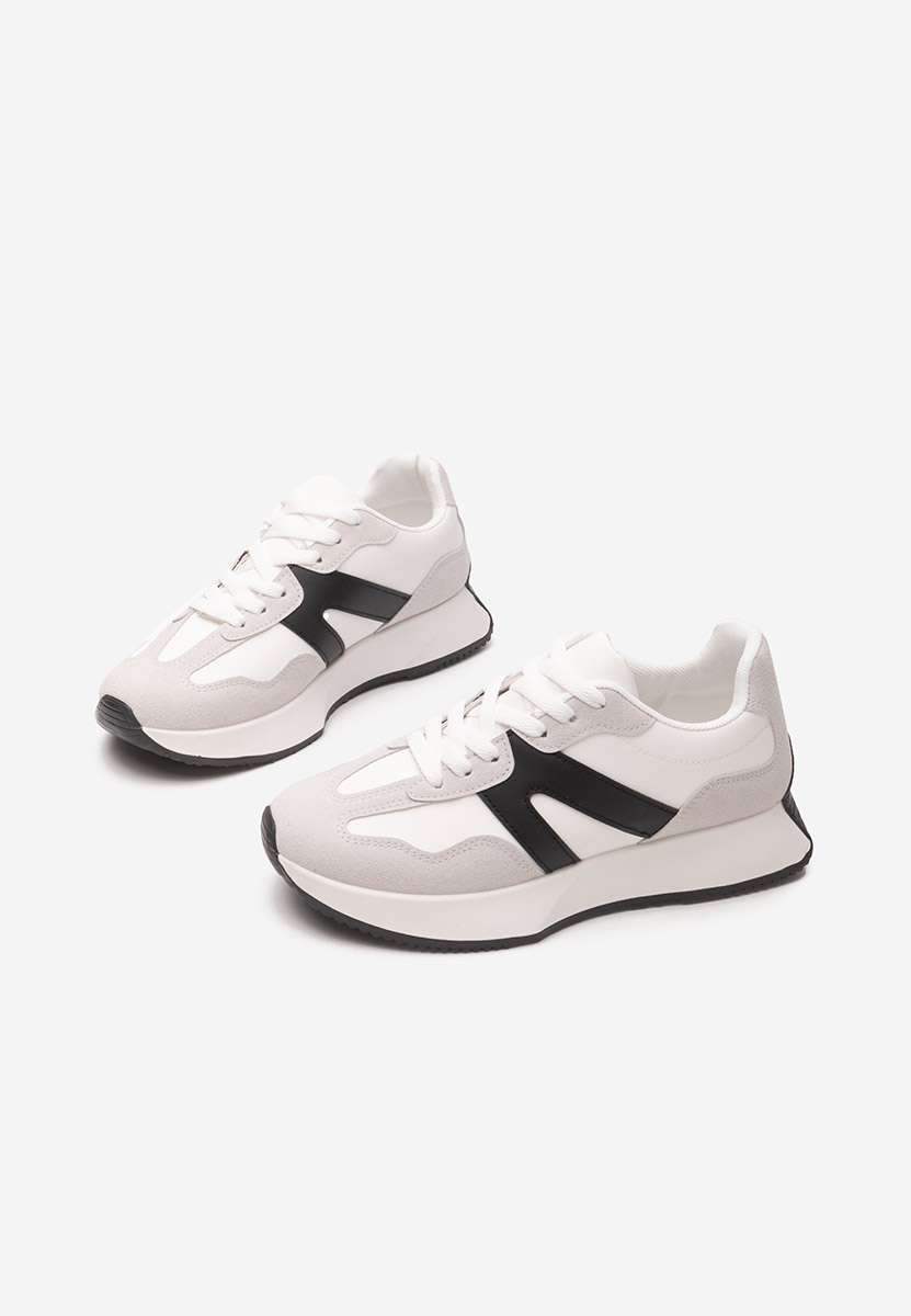 Białe sneakersy damskie Genna