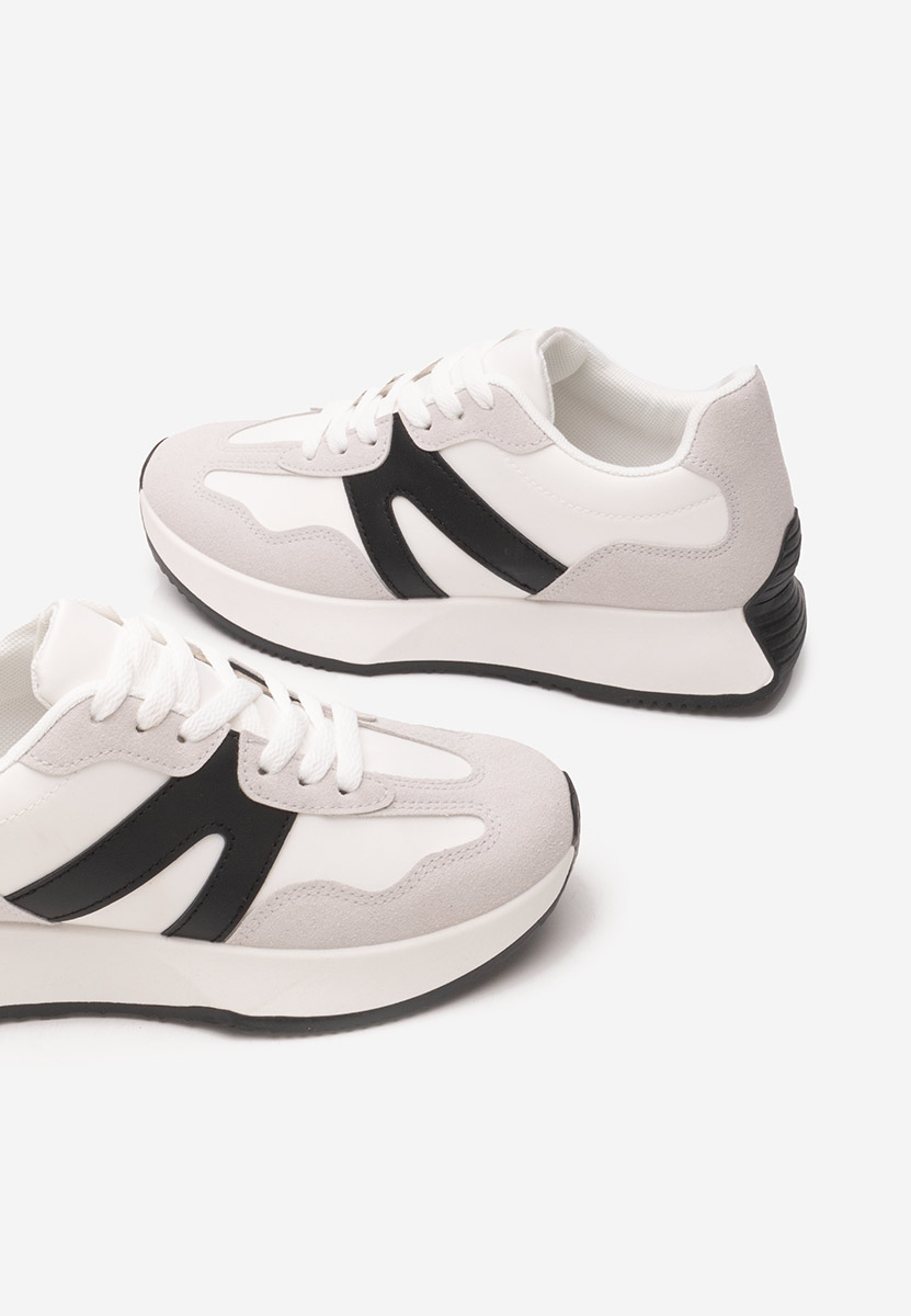 Białe sneakersy damskie Genna