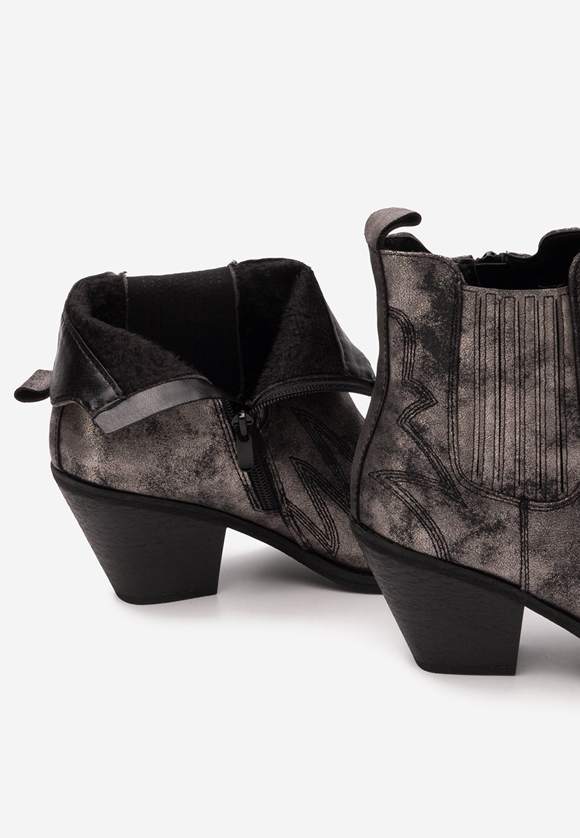 Szare kowbojki damskie Pesire