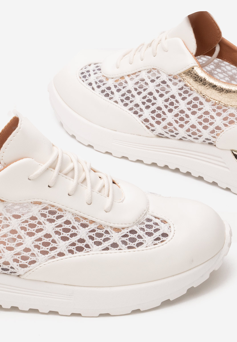 Białe sneakersy damskie Deena V2