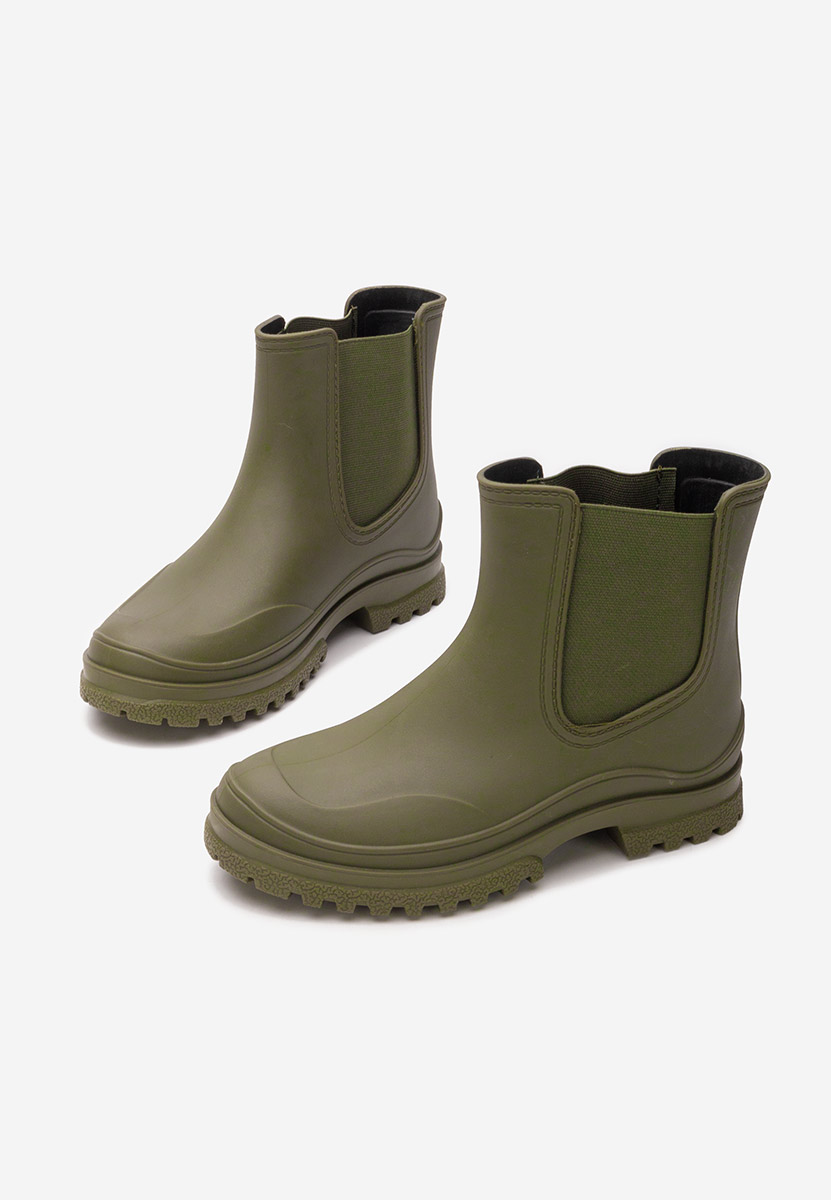 Zielone kalosze Idecsa