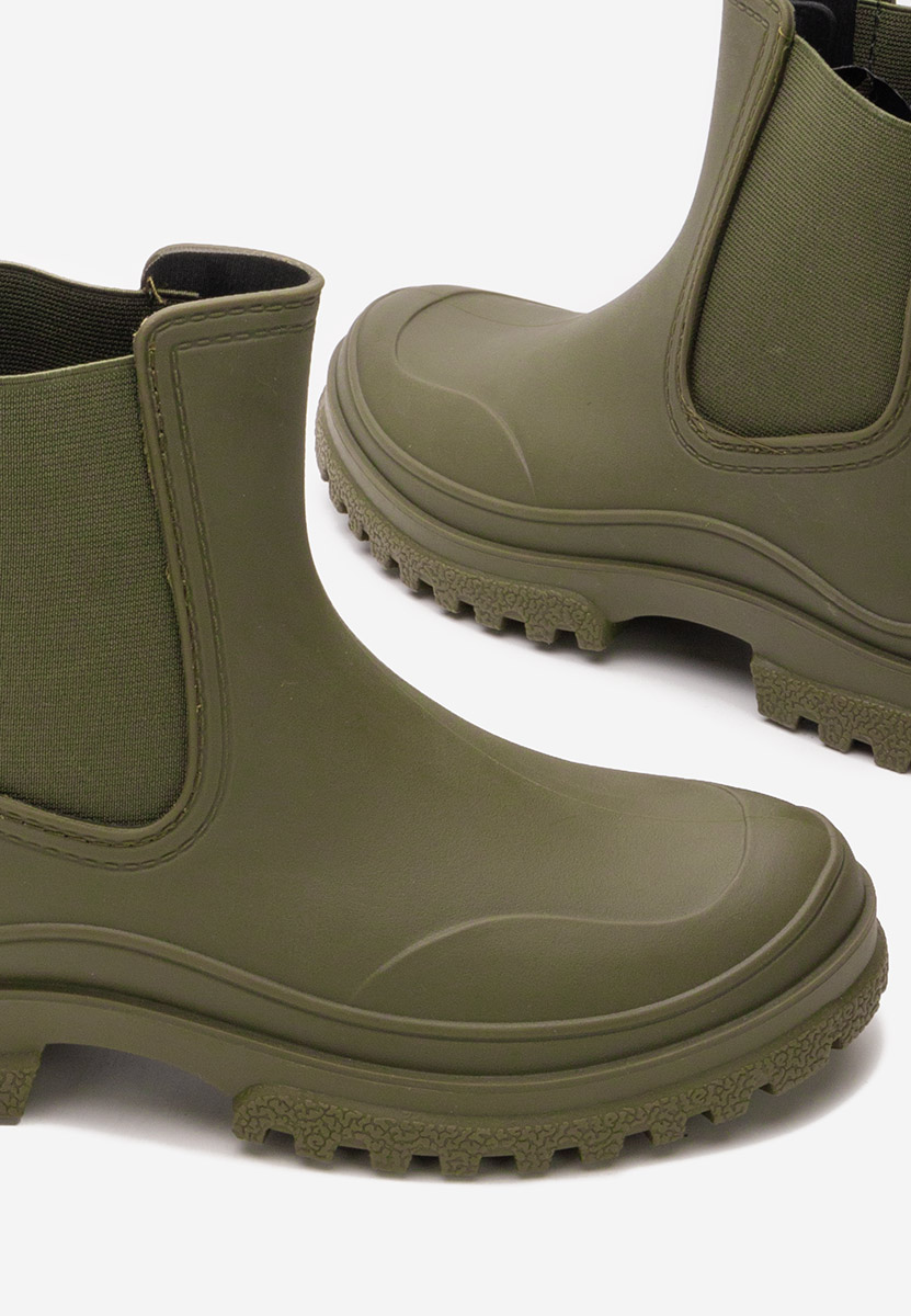 Zielone kalosze Idecsa