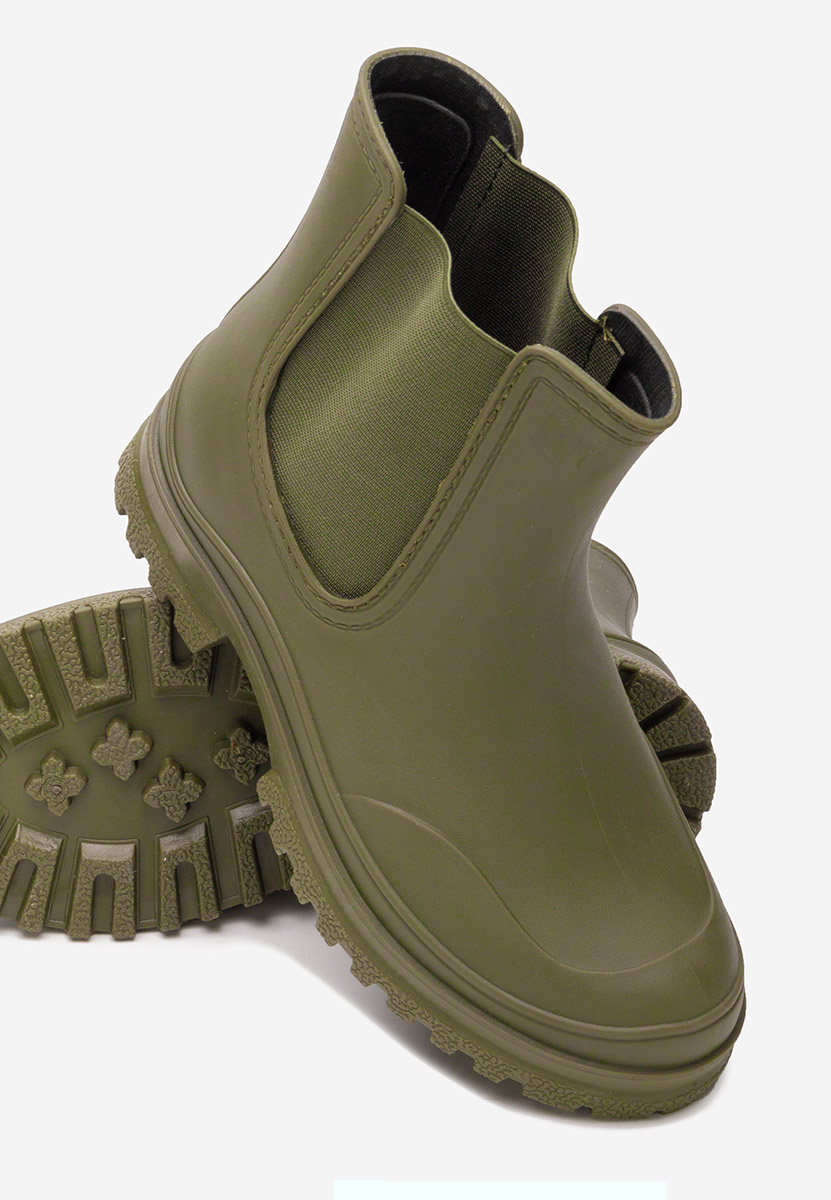 Zielone kalosze Idecsa