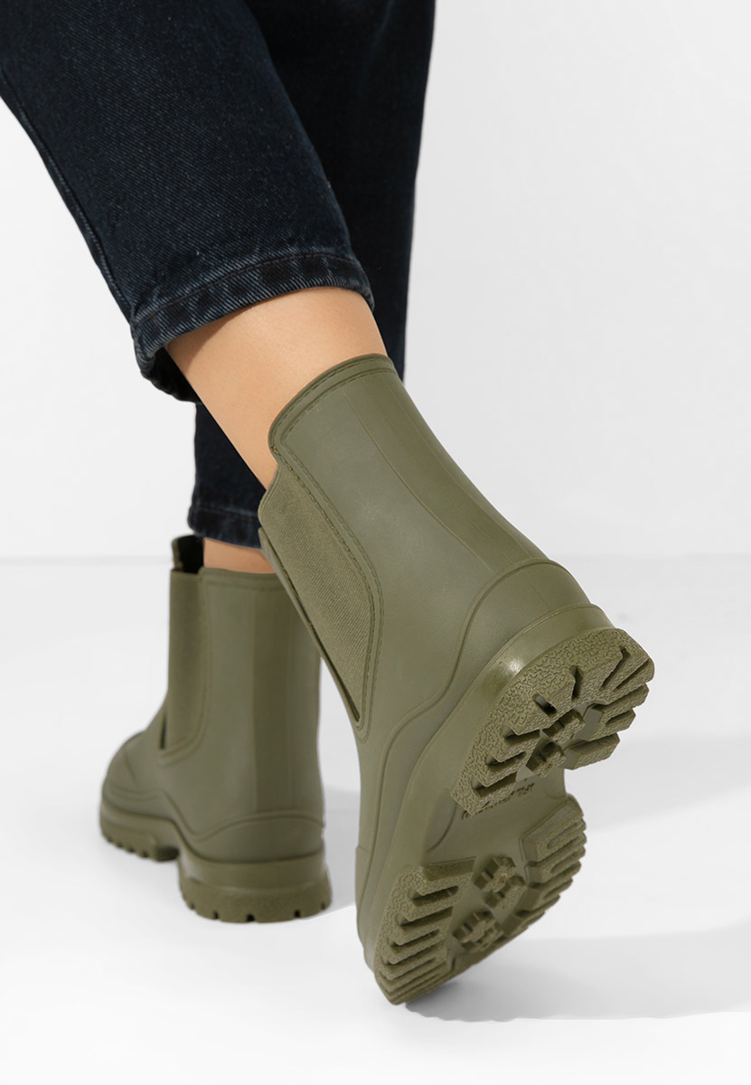 Zielone kalosze Idecsa