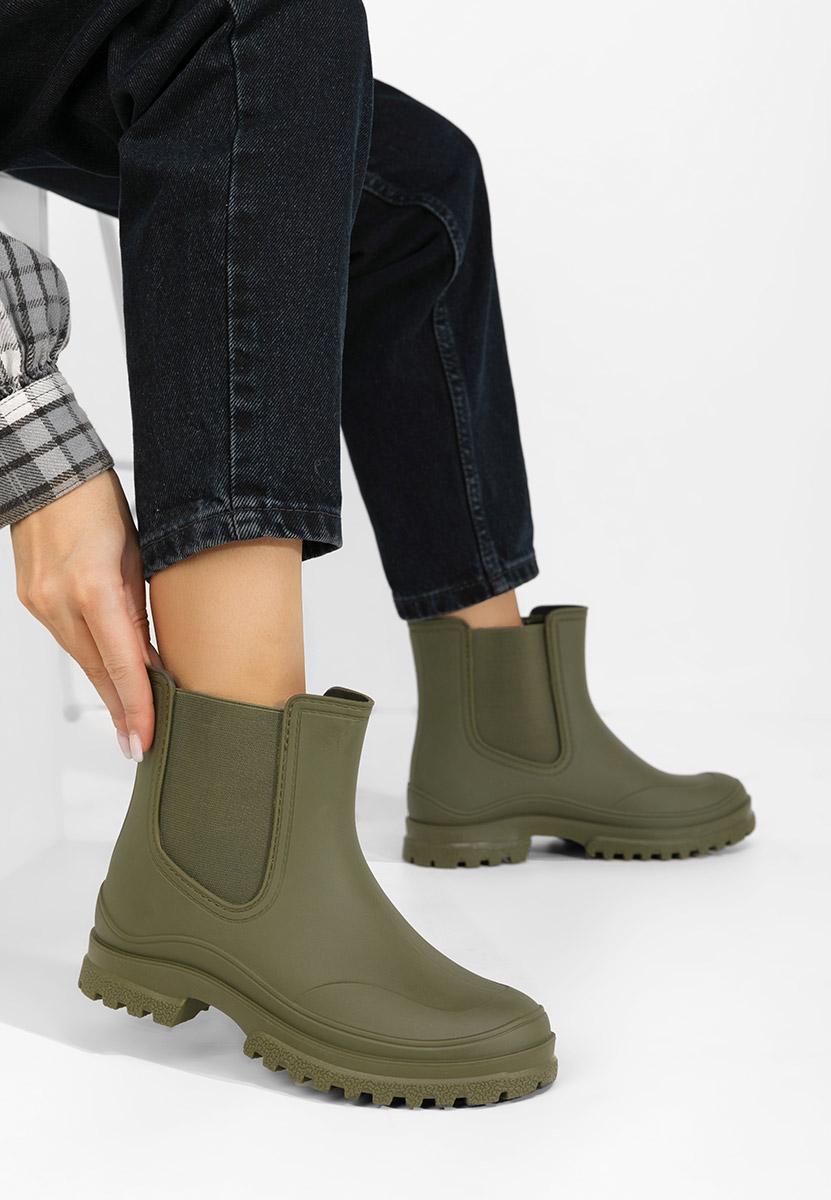 Zielone kalosze Idecsa