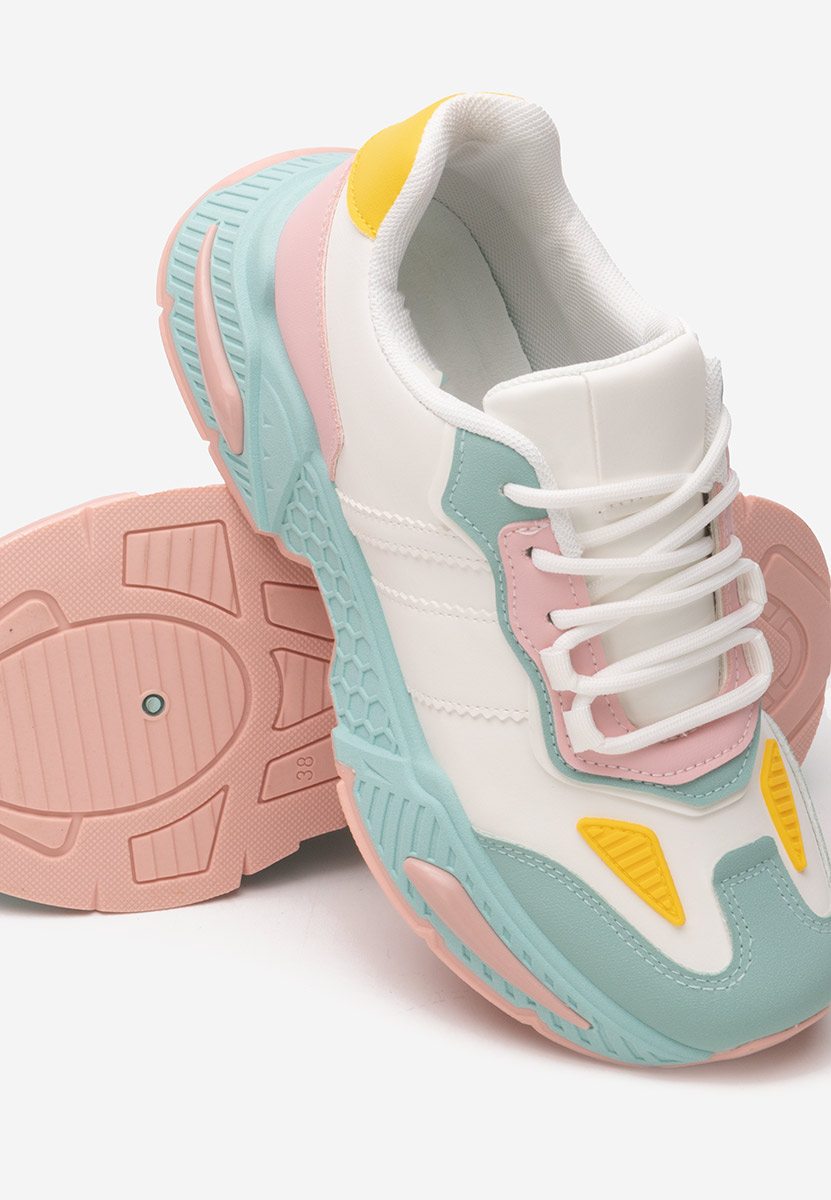 Wielokolorowy sneakersy damskie Elna Wielokolorowy sneakersy damskie Elna