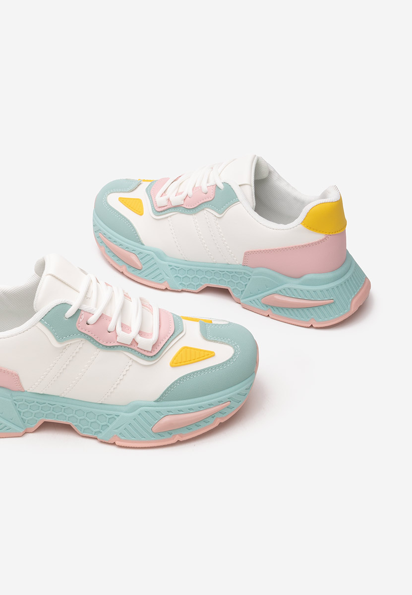 Wielokolorowy sneakersy damskie Elna Wielokolorowy sneakersy damskie Elna