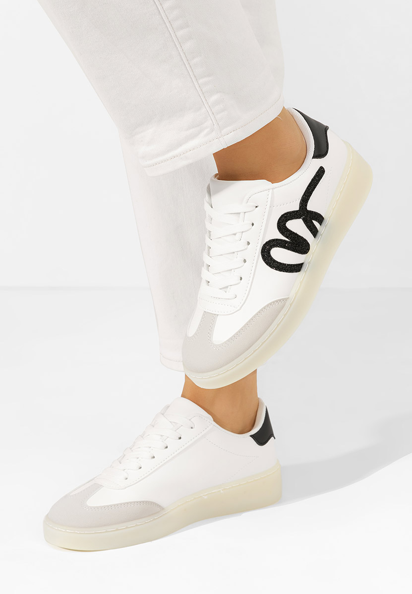 Białe sneakersy damskie Melise