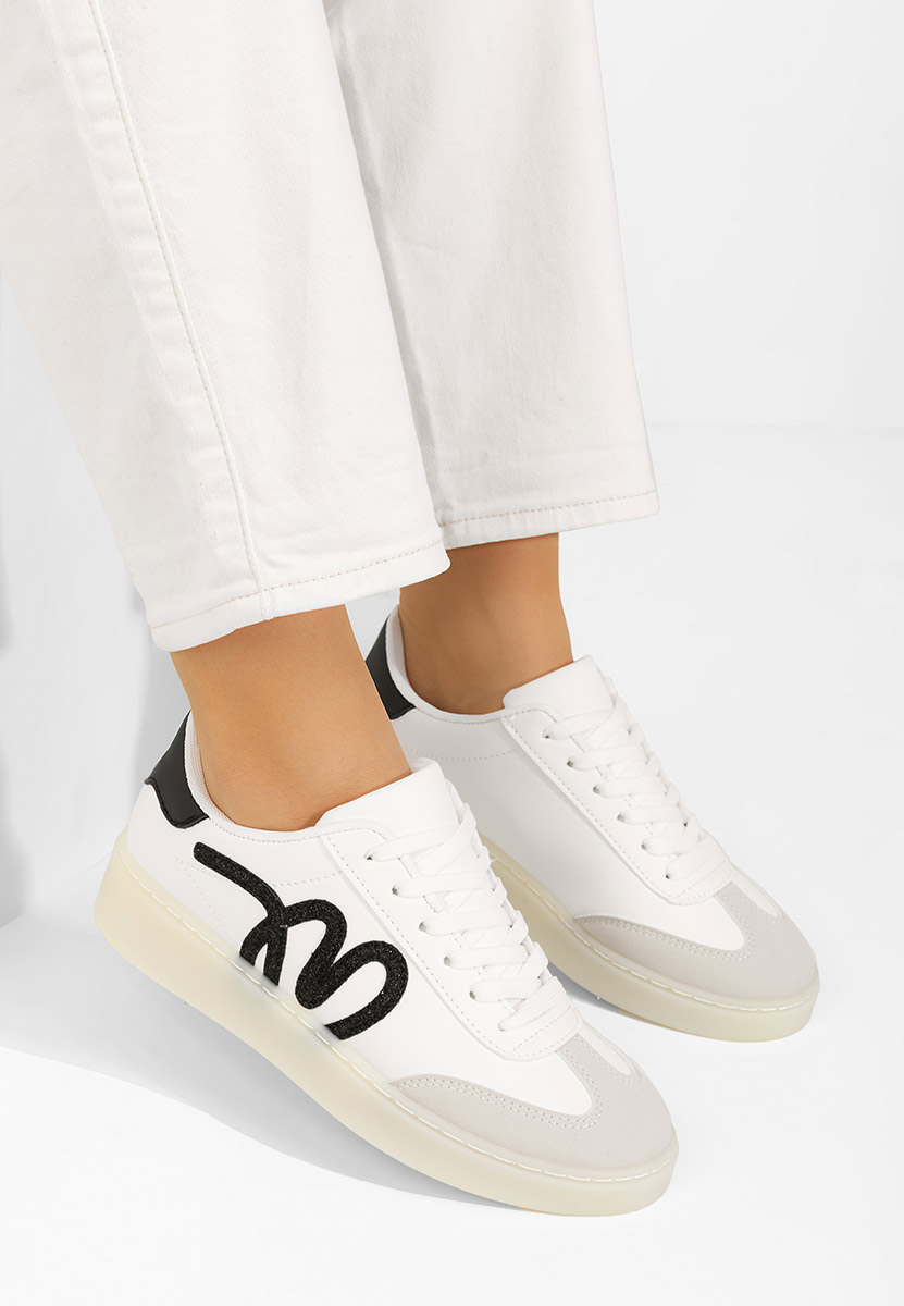 Białe sneakersy damskie Melise