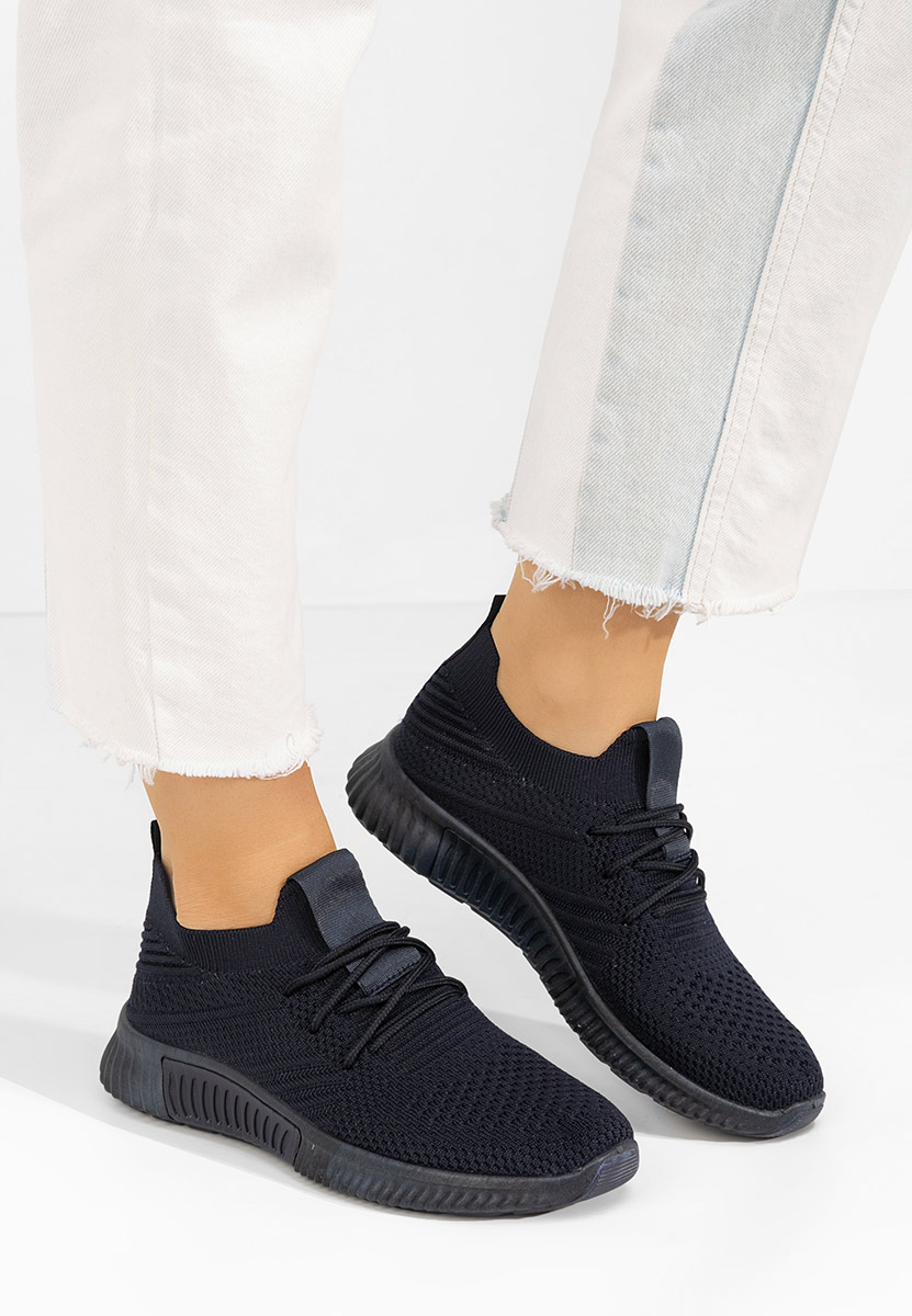 Granatowe buty sportowe damskie Lindsay
